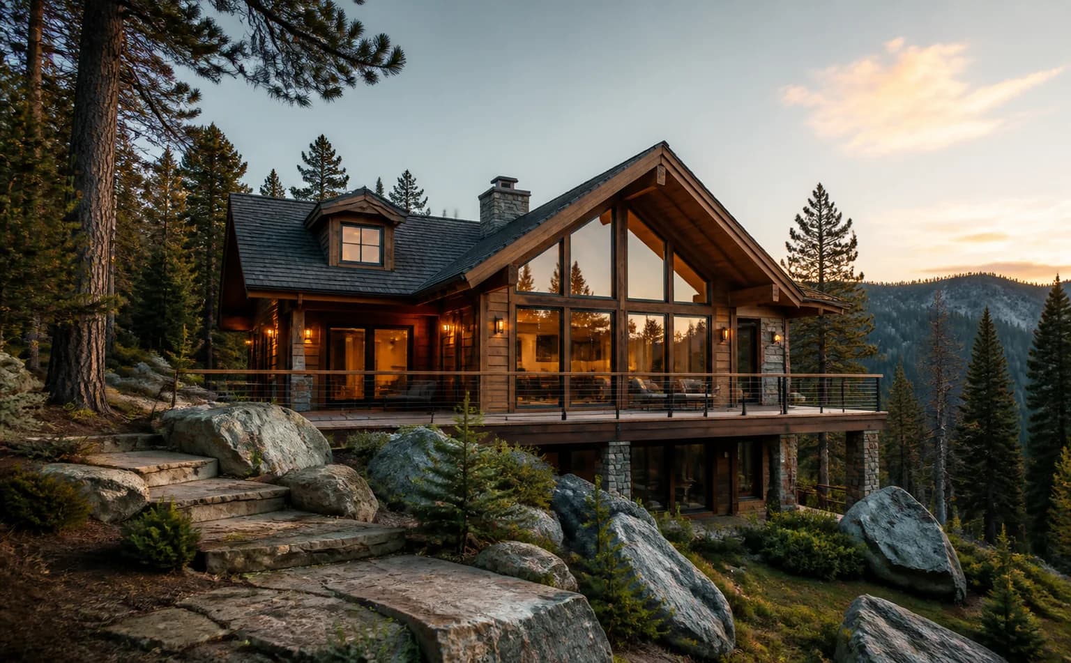 Holiday home surrounded by nature